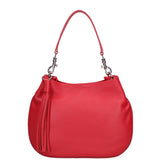 Borsa a spalla da donna Vera pelle 07316-D58 ROSSO FUOCO Roberta Rossi