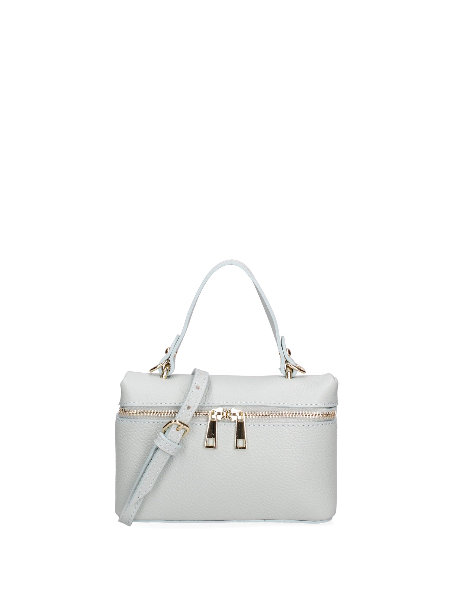 Borsa a mano da donna Vera pelle 07160-D102 CIELO Roberta Rossi