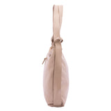 Borsa a spalla da donna Ecopelle e poliestere BC1407-BEIGE B Cavalli