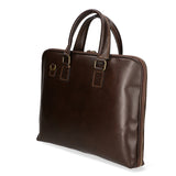 Fabiana Borsa a mano unisex Vera pelle 9033-TMORO DARK BROWN Gave Lux