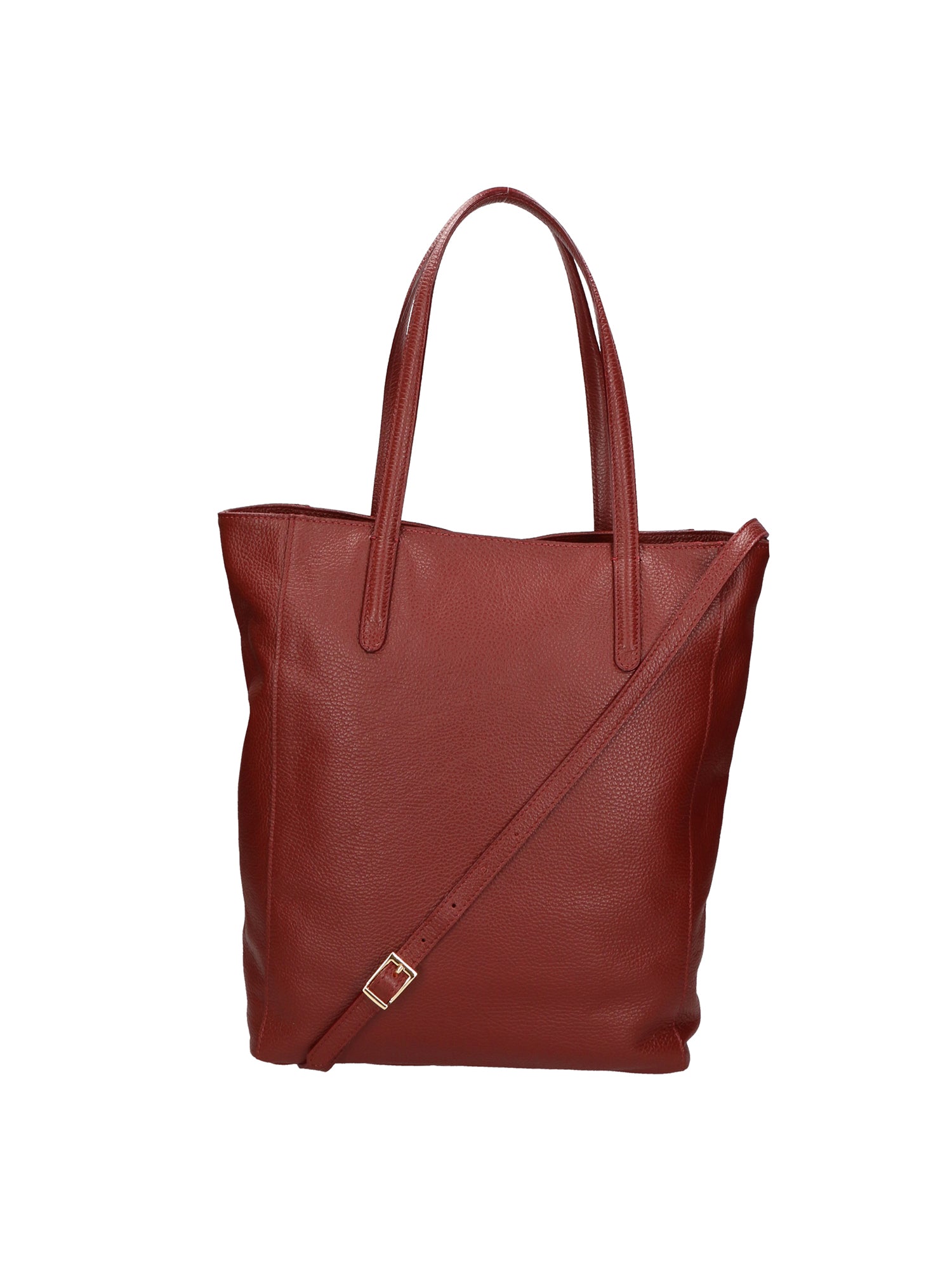 Annachiara Borsa a spalla da donna Vera pelle 05416-D10 RUBINO Gave Lux
