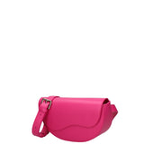 Marsupio da donna in vera pelle Made in Italy 07218-D02 FUXIA Roberta Rossi
