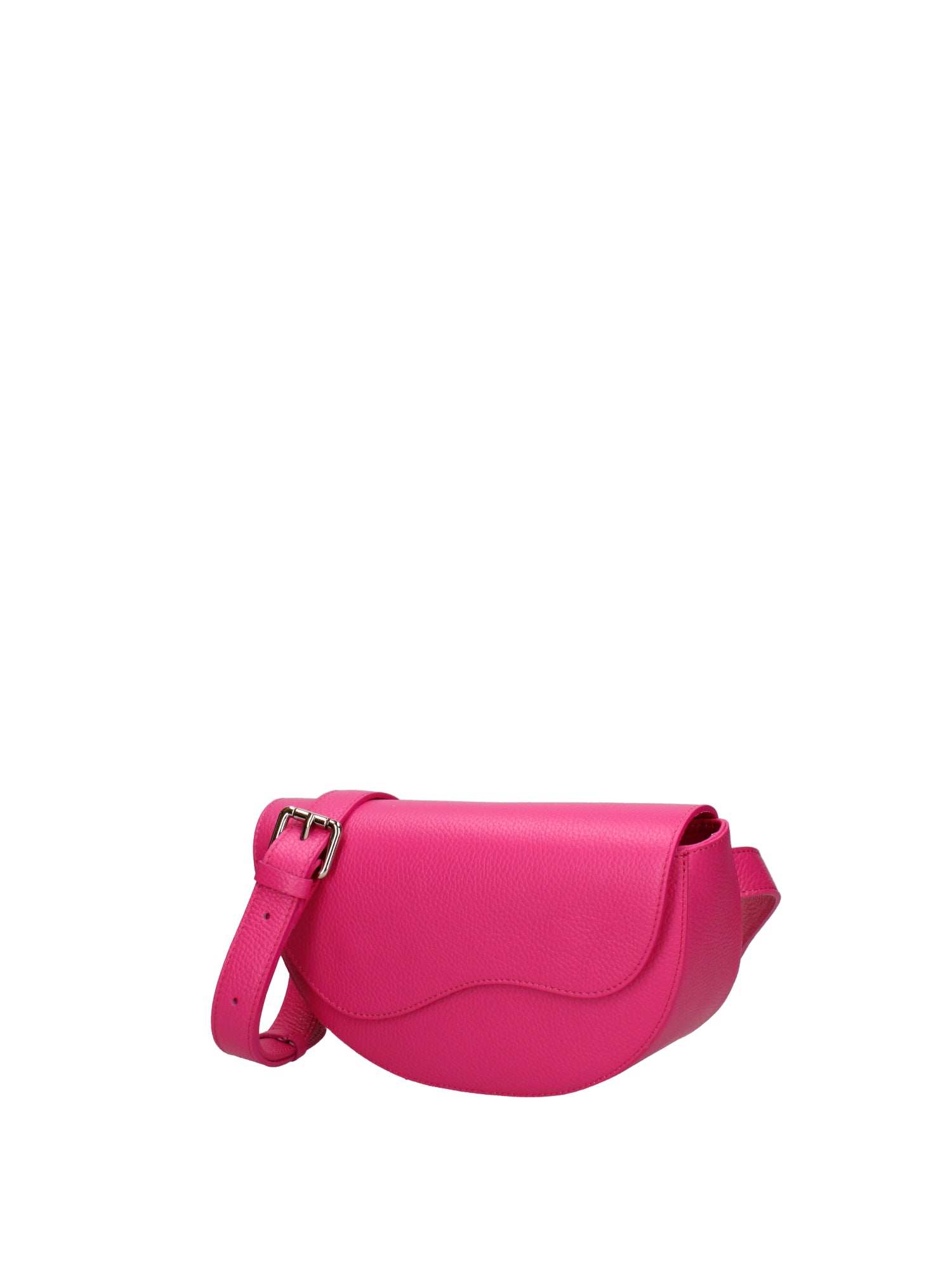 Marsupio da donna in vera pelle Made in Italy 07218-D02 FUXIA Roberta Rossi