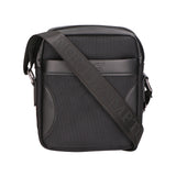 Borsa a tracolla uomo Pelle vegana e nylon PCL3062-BLACK Northampton Polo Club
