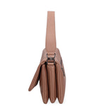 Borsa a spalla da donna Ecopelle vegana 637-1-TAUPE Diana&co