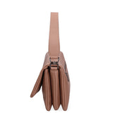 Borsa a spalla da donna Ecopelle vegana 637-1-TAUPE Diana&co