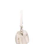 Borsa a spalla da donna Vera pelle 07147-D37 LATTE Roberta Rossi