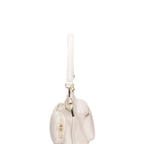 Borsa a spalla da donna Vera pelle 07147-D37 LATTE Roberta Rossi