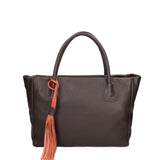 Rosalie Borsa a spalla da donna 100% pelle 06503-D23 T.MORO Gave Lux
