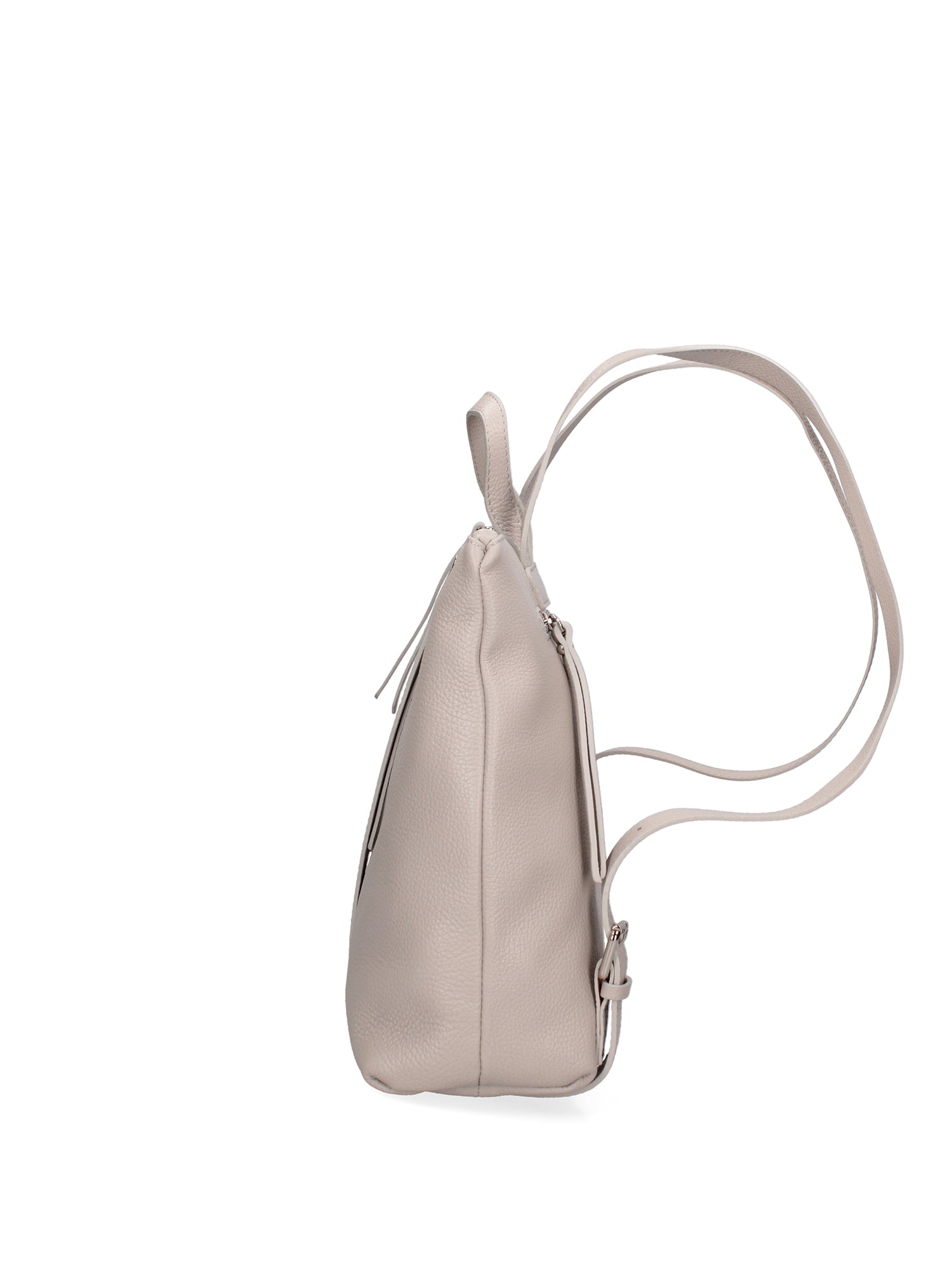 Borsa a mano da donna Vera pelle 07137-D86 GRIGIO PERLA Roberta Rossi