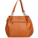 Ereba Borsa a mano da donna Made in Italy 100% pelle 3305-S44 CUOIO Gave Lux