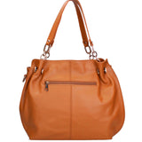 Ereba Borsa a mano da donna Made in Italy 100% pelle 3305-S44 CUOIO Gave Lux