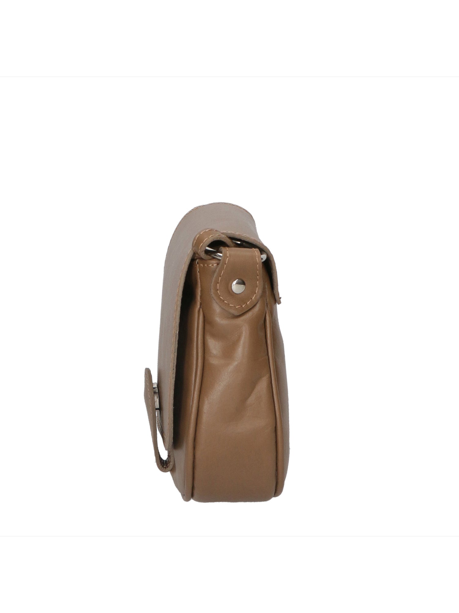 Bianca Borsa a tracolla da donna Vera pelle 10016 1020-S05 TAUPE CHIARO Gave Lux