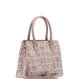 Borsa a mano da donna Ecopelle e poliestere BC1370-MARRONE B Cavalli