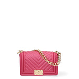 Borsa a mano da donna 100% Pvc FLAT-S 24-CHERRY - GOLD Marc Ellis