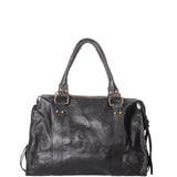 Novara Borsa a spalla da donna Vera pelle 06090 LM-L022 NERO Gave Lux