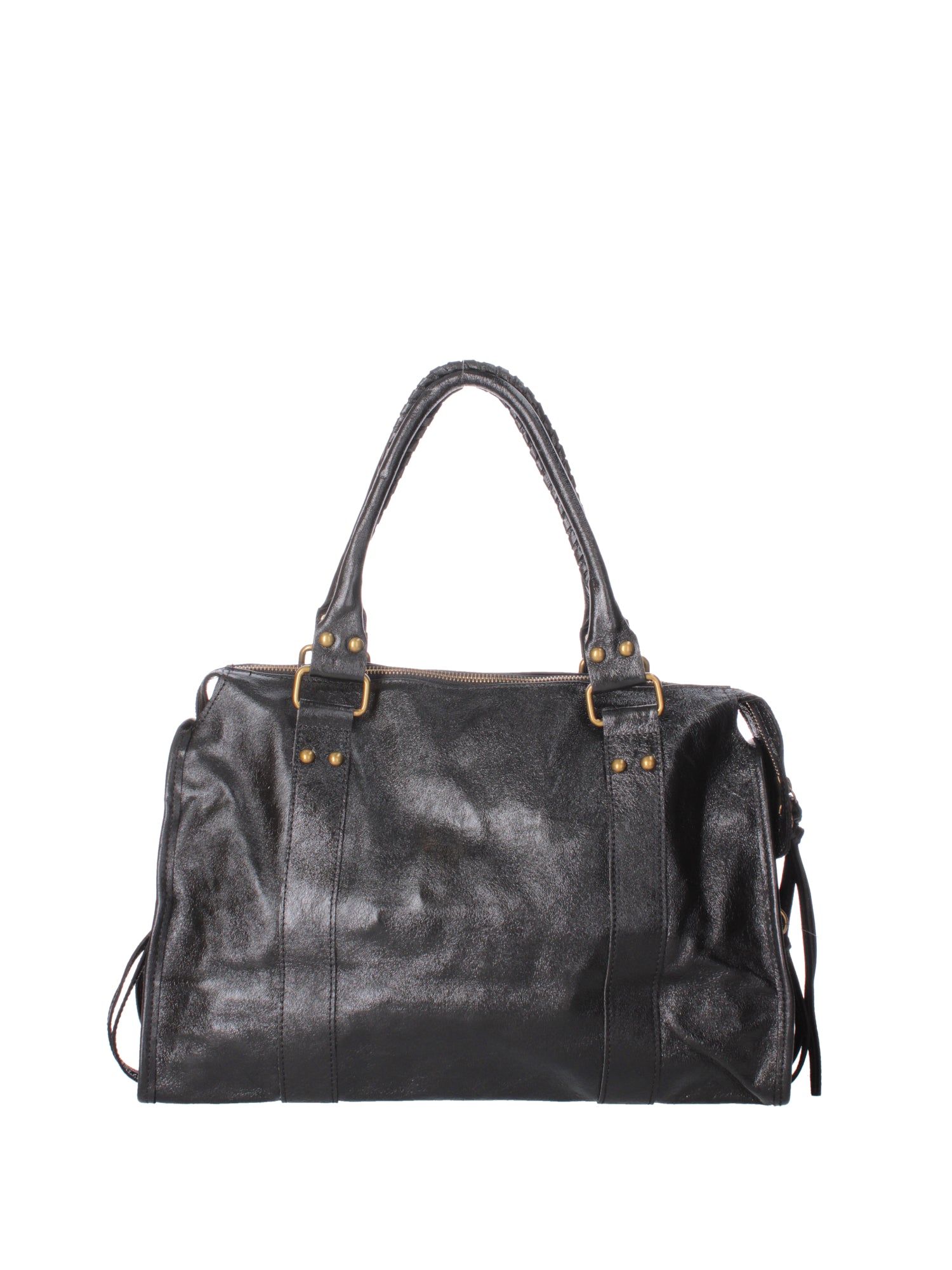 Novara Borsa a spalla da donna Vera pelle 06090 LM-L022 NERO Gave Lux