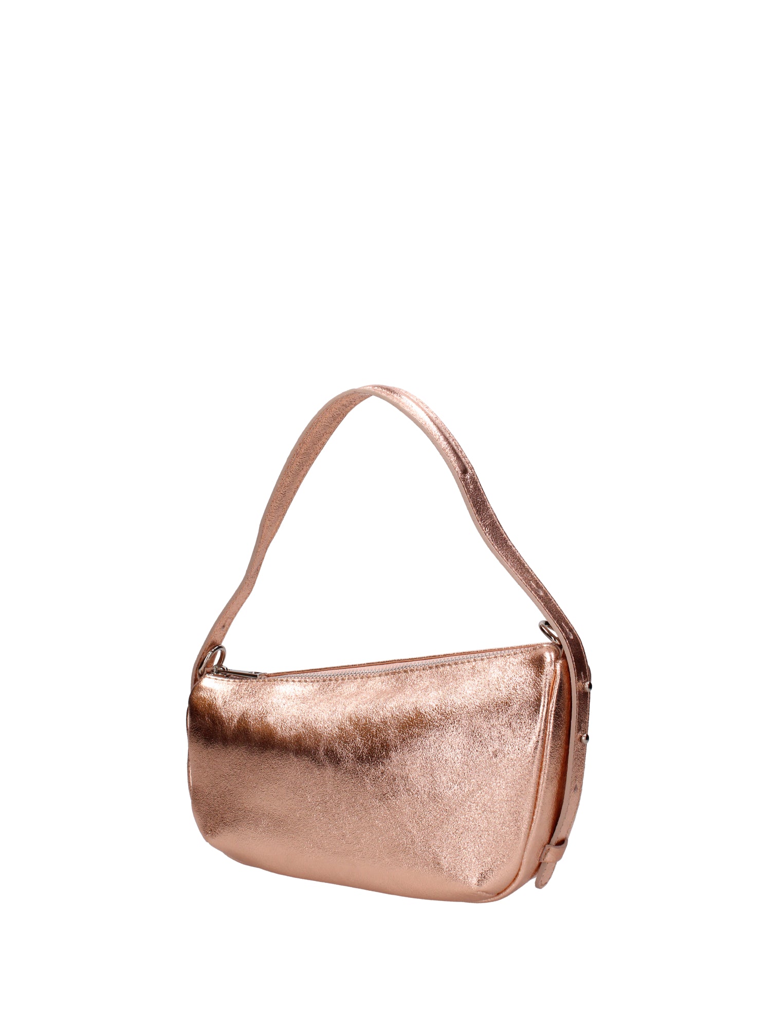 Borsa a spalla da donna Vera pelle e metallo 07228-L012 ROSA Roberta Rossi