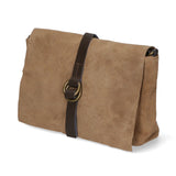 Benedetta Borsa a tracolla da donna Pelle Scamosciata 10011-TAUPE Gave Lux