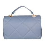 Vita Borsa a spalla da donna Vera pelle 06879-S41 CELESTE SCURO Gave Lux