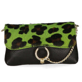 Safira Borsa a mano da donna Vera pelle 04760-LEO G VERDE Gave Lux