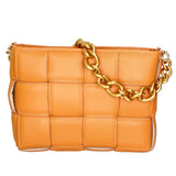 Agostina Borsa a mano da donna Vera pelle 04691-D44 CUOIO COGNAC Gave Lux