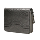 Nohemi Portafoglio donna vera pelle Zip 524072-FERRO Gave Lux