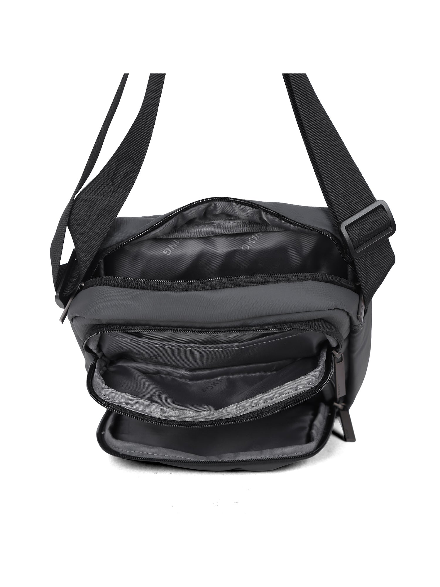 SK3087-5-GREY Borsa a tracolla unisex Velos Aoking