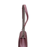 Borsa a mano donna 100% gomma FLAT PENKA M-DARK MAUVE-BRUSH CDF Marc Ellis