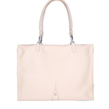 Borsa a mano da donna 100% vera pelle 07138-D37 LATTE Roberta Rossi