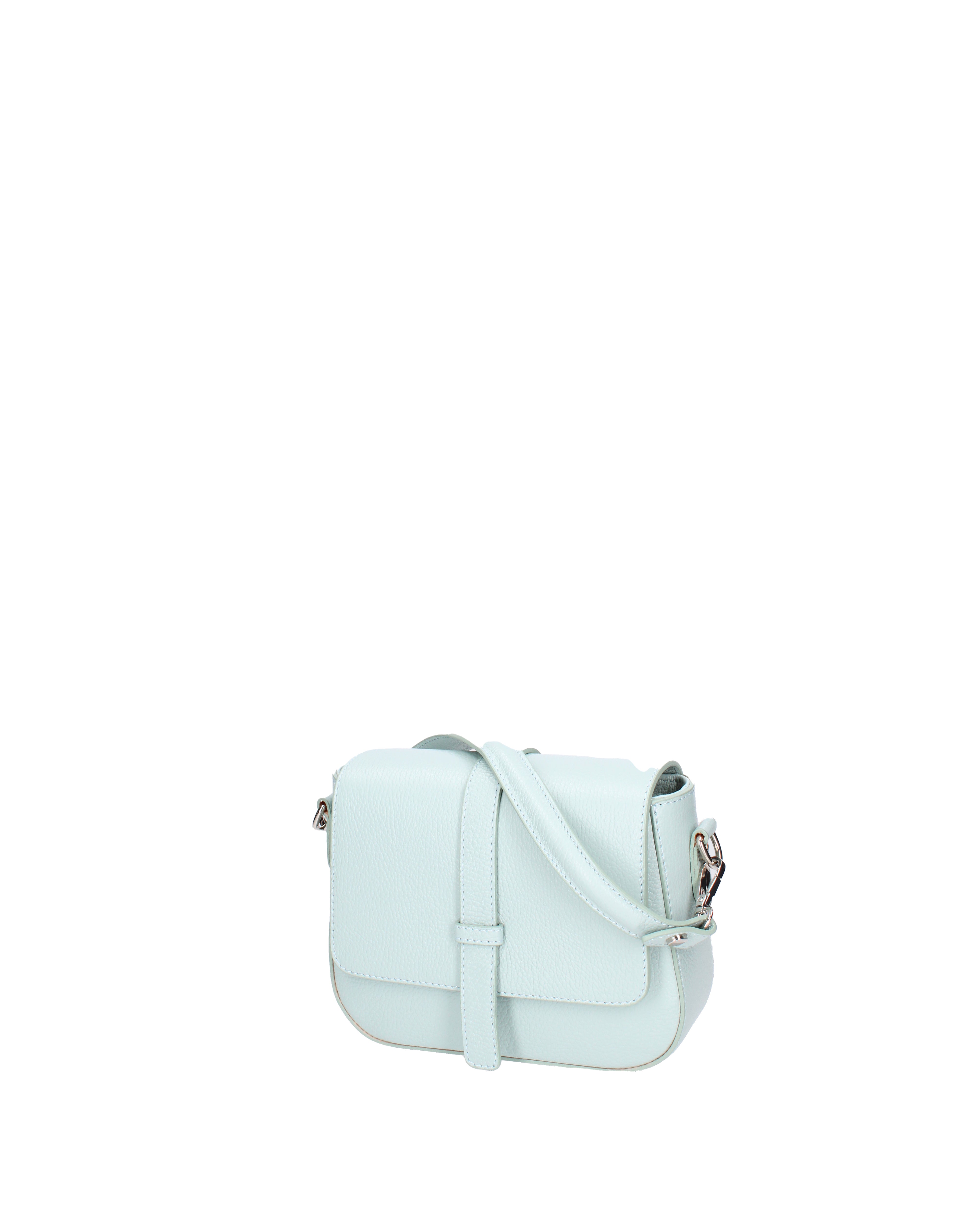 Borsa a tracolla da donna Vera pelle 07203-D102 CIELO Roberta Rossi