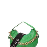 Borsa a spalla da donna Vera pelle JR-W-1167MNA-EMERALD GREEN-GOLD John Richmond
