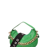 Borsa a spalla da donna Vera pelle JR-W-1167MNA-EMERALD GREEN-GOLD John Richmond