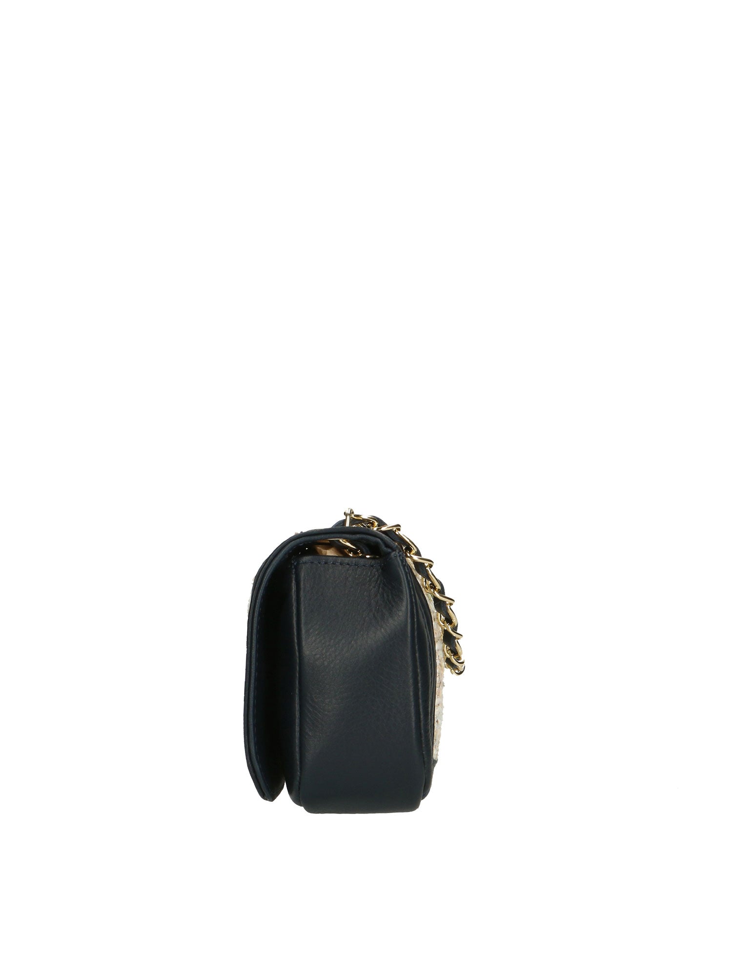 Florelle Borsa a tracolla donna Vera pelle 1511-BLU Gave Lux