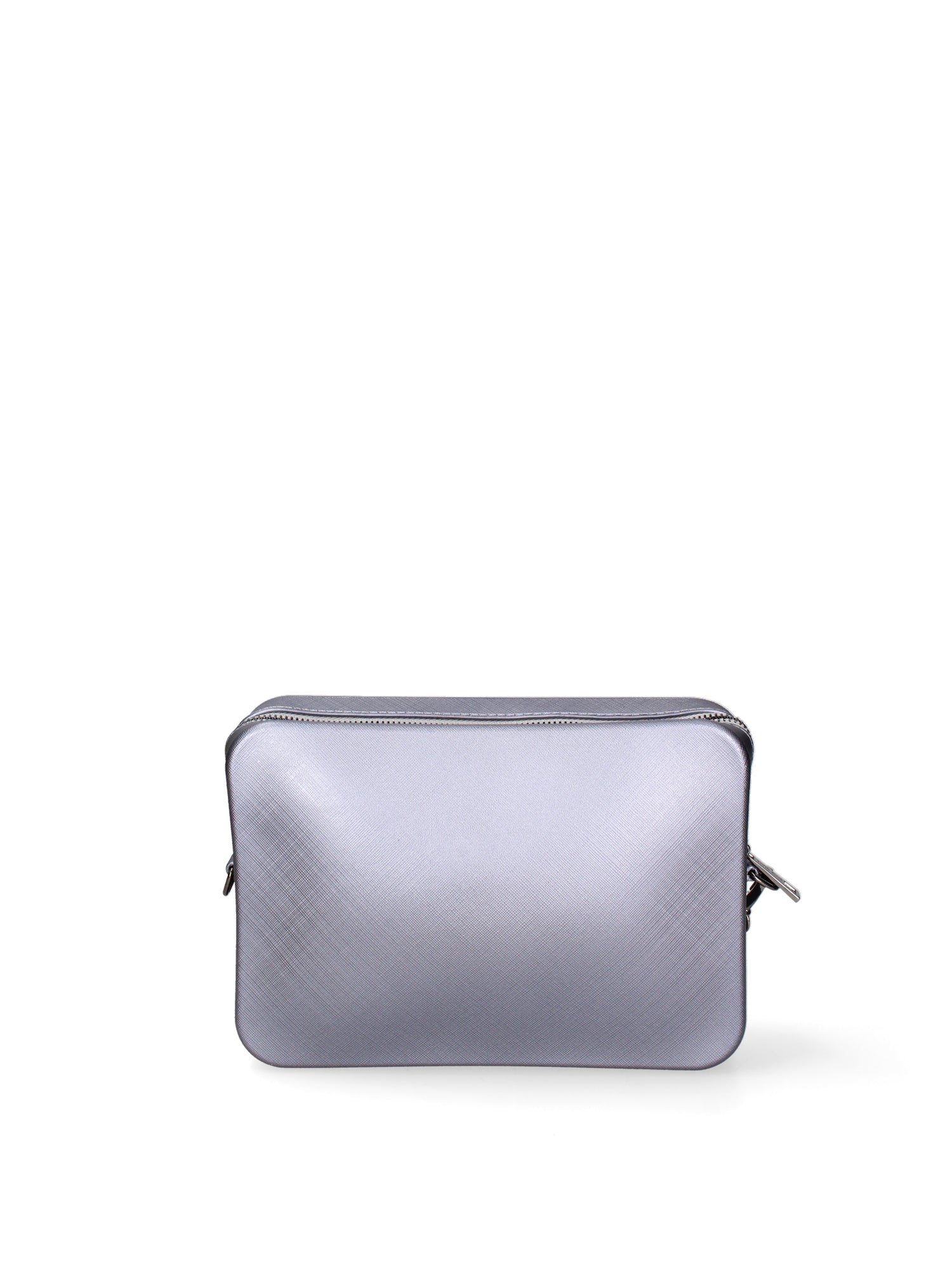 Borsa a tracolla da donna 100% Pvc FLAT-FLOWE-GUN METAL - CDF Marc Ellis