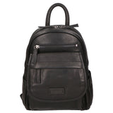 SN5862447-BLACK Zaino unisex in vera pelle Made in Italy Santini Firenze