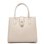 Borsa a mano da donna 100% pelle vegana PU 712-2PT-BEIGE Diana&co