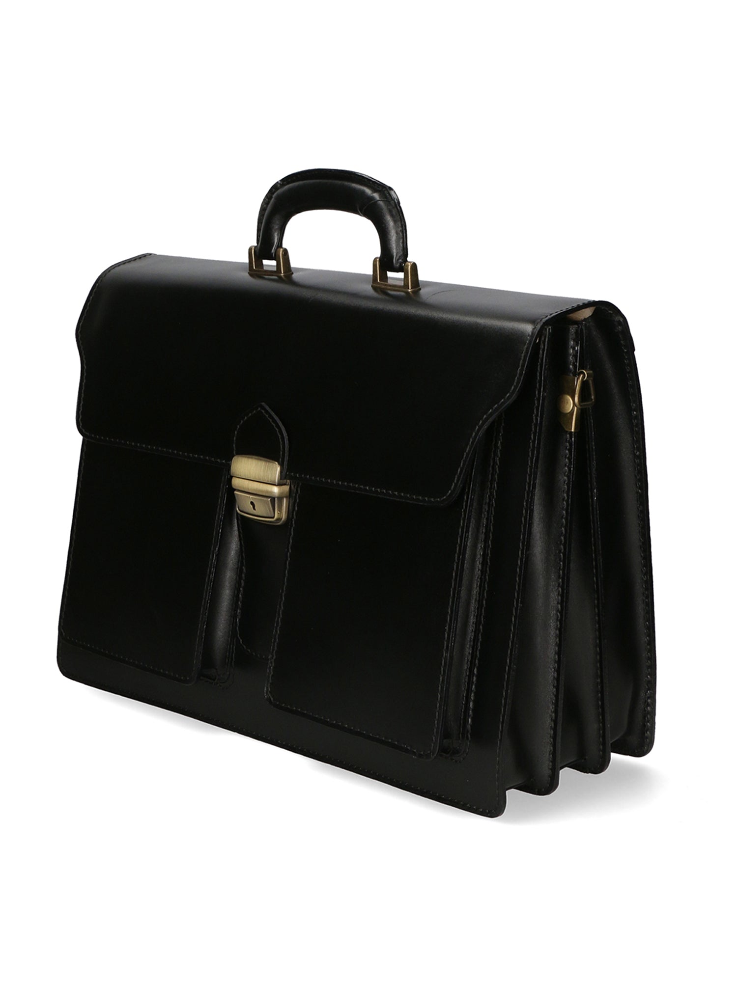Enea Borsa da lavoro uomo Vera pelle 7001-NERO Gave Lux