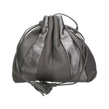 Nunzia Borsa a spalla da donna Vera pelle 576042-GRIGIO GREY Gave Lux