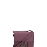 Borsa a tracolla da donna 100% PVC WEITH-DARK MAUVE Marc Ellis