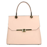 Borsa a mano da donna 100% vera pelle 7708-L105 ROSA Gave Lux