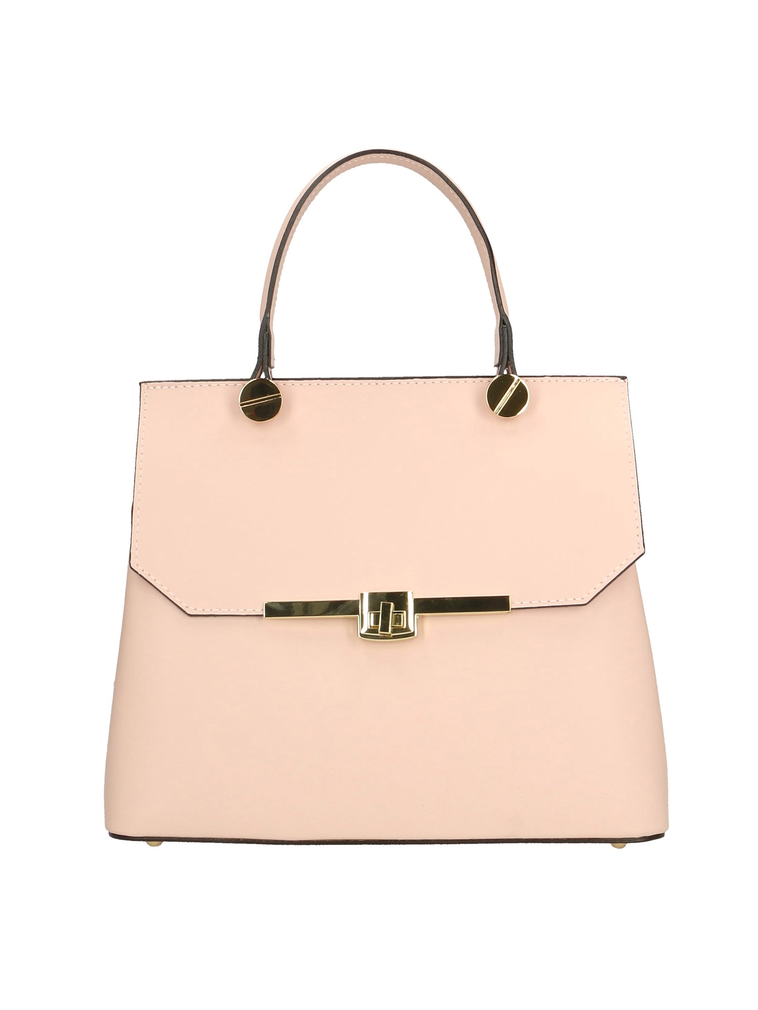 Borsa a mano da donna 100% vera pelle 7708-L105 ROSA Gave Lux