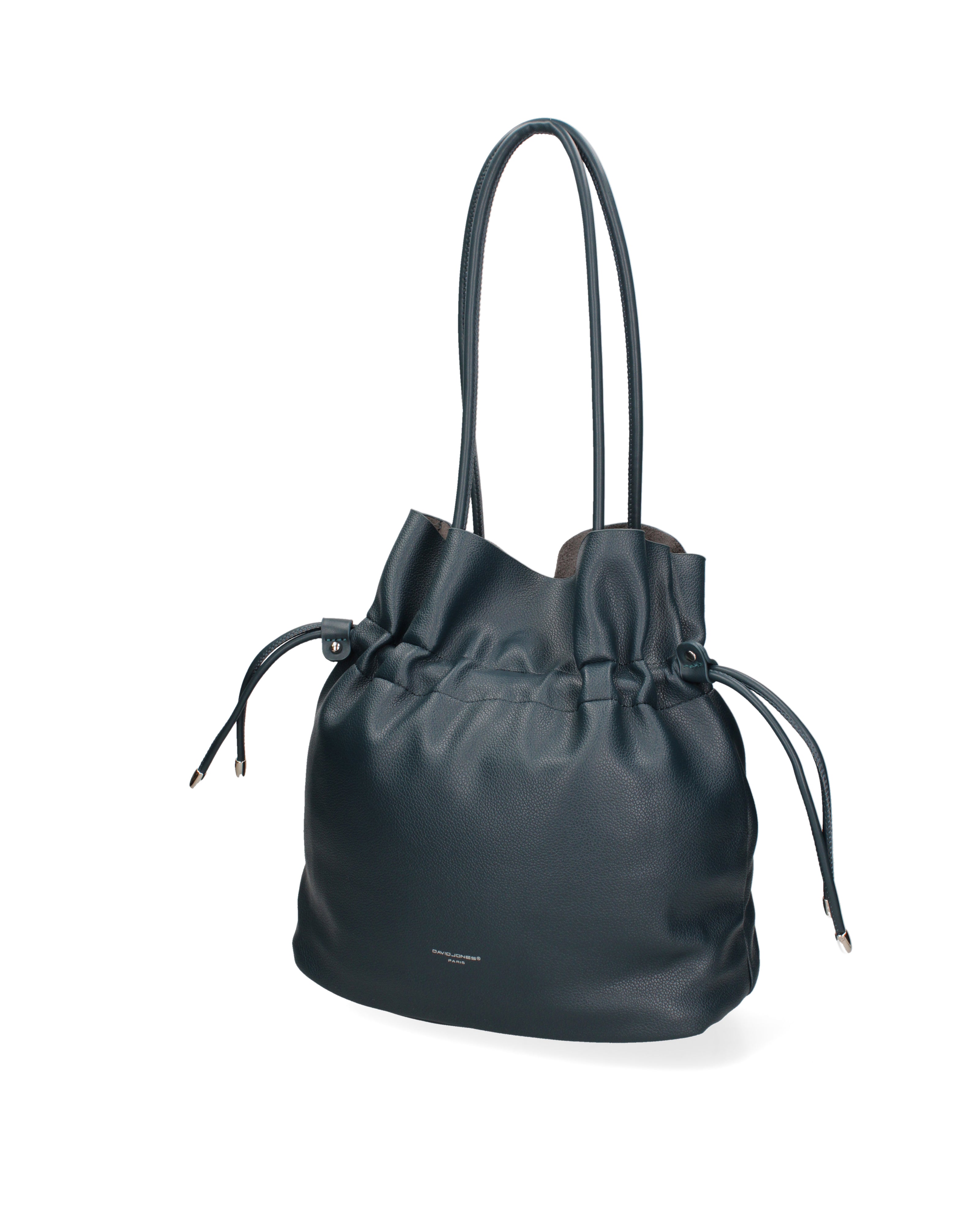 Borsa a spalla da donna 100% PVC F6717-2-NAVYBLUE David Jones