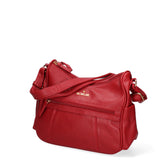 Borsa a tracolla da donna Ecopelle BC1383-RED B Cavalli