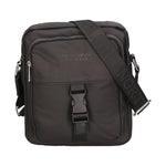 Borsa a tracolla uomo 100% PU Leather PCL3018-BLACK Northampton Polo Club