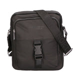 Borsa a tracolla uomo 100% PU Leather PCL3018-BLACK Northampton Polo Club