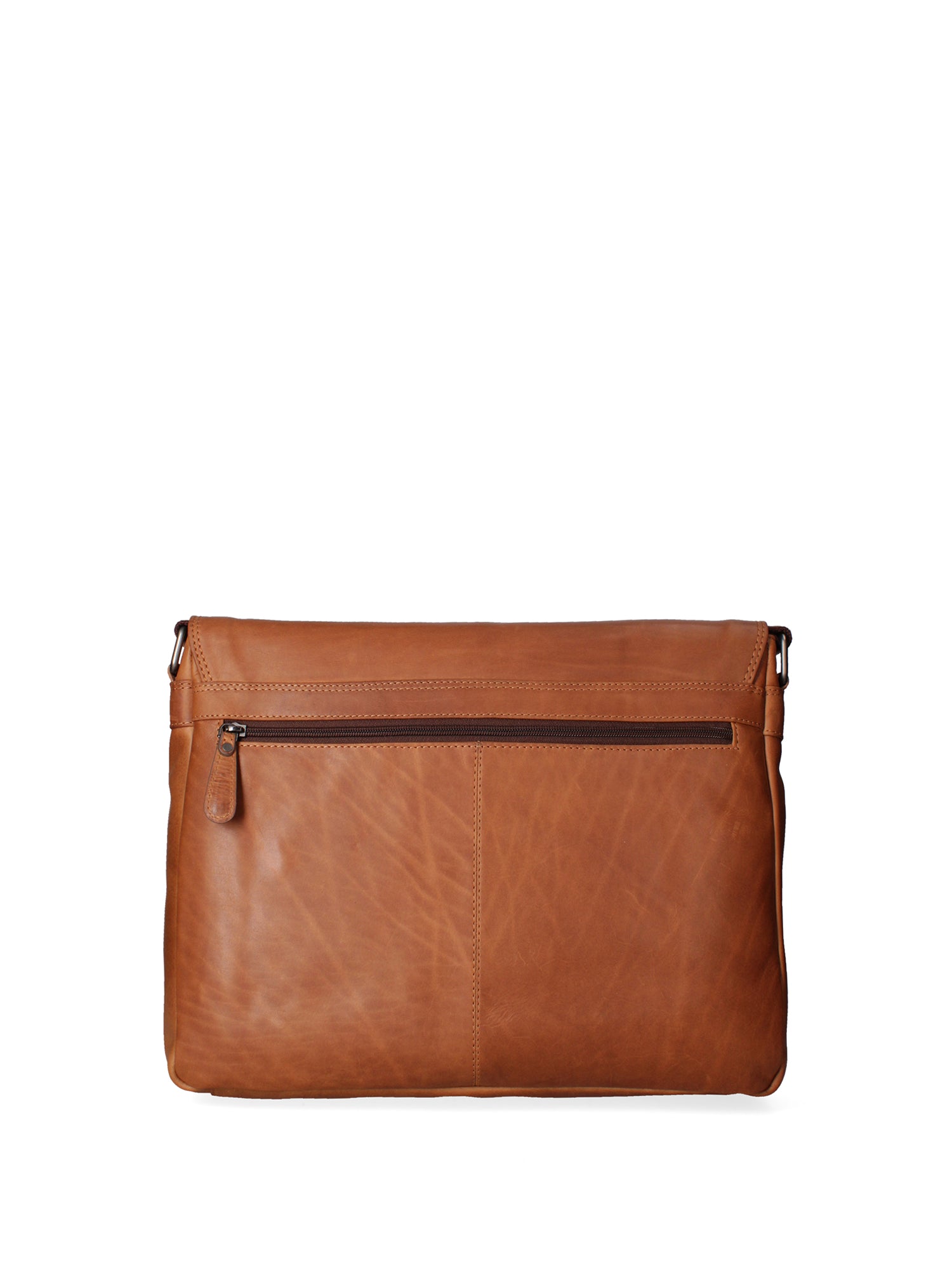 Borsa a tracolla da uomo 100% vera pelle HILB-3173-CUOIO Hill Burry