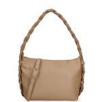 Isara Borsa a spalla da donna Vera pelle 07170-S05 TAUPE CHIARO Gave Lux