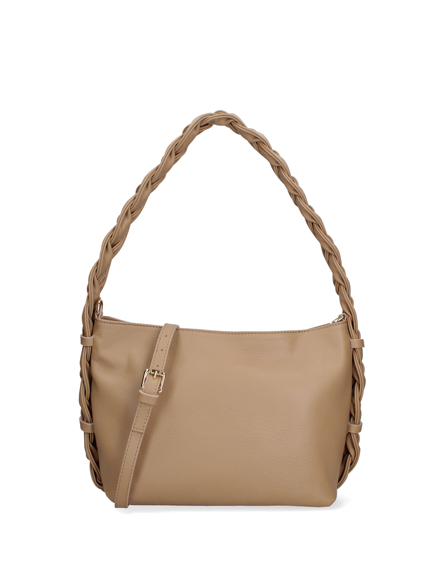 Isara Borsa a spalla da donna Vera pelle 07170-S05 TAUPE CHIARO Gave Lux