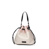 Borsa a secchiello da donna Ecopelle F6714-3-BEIGE - PINK David Jones